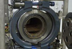 Photo of destruction equipment used by the Recovered Chemical Materiel Directorate
