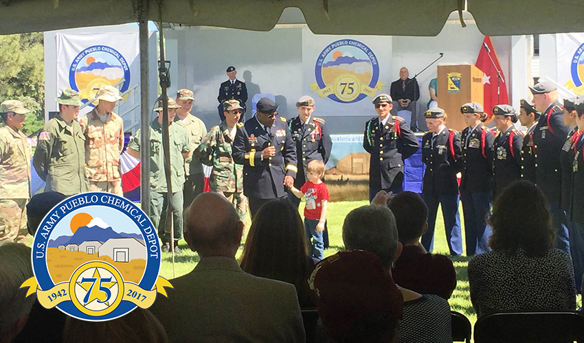 75th anniversary of Puebo Chemical Depot ceremony